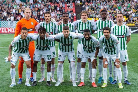 The starting eleven of FK Zalgiris