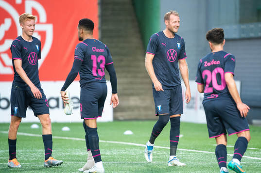 Hugo Larsson, Martin Olsson, Ola Toivonen and Moustafa