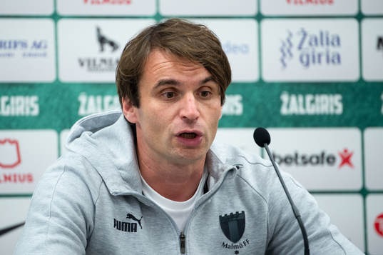 Milos Milojevic, head coach of Malmö FF