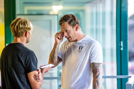 Goalkeeper Johan Dahlin of Malmö FF