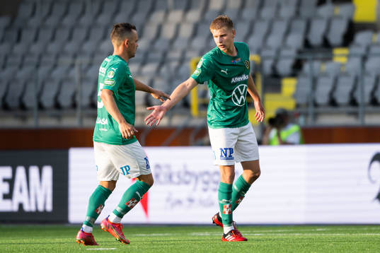 Jönköpings Södras Fredric Fendrich och Arvid Eriksson