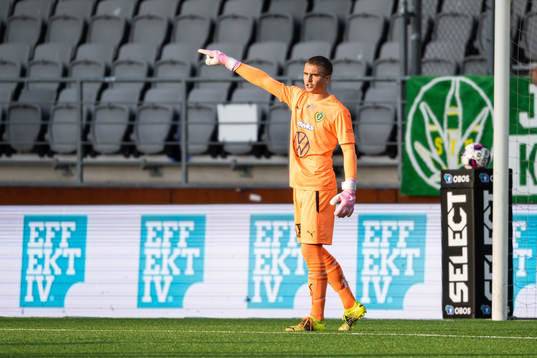Jönköpings målvakt Felix Jakobsson