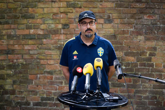 Houman Ebrahimi, doctor of the Swedish women's national