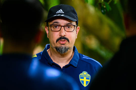 Houman Ebrahimi, doctor of the Swedish women's national