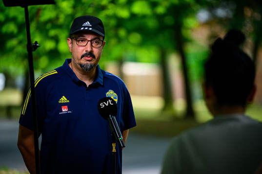 Houman Ebrahimi, doctor of the Swedish women's national