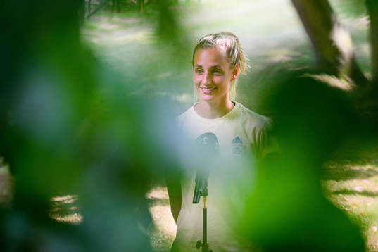 Nathalie Björn of the Swedish women's national football