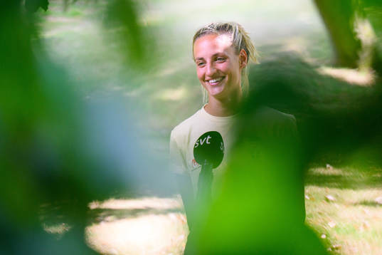 Nathalie Björn of the Swedish women's national football