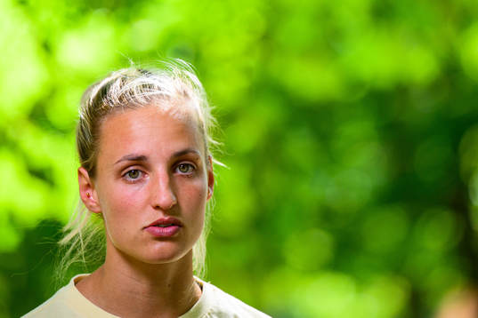 Nathalie Björn of the Swedish women's national football