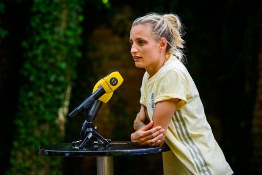 Nathalie Björn of the Swedish women's national football
