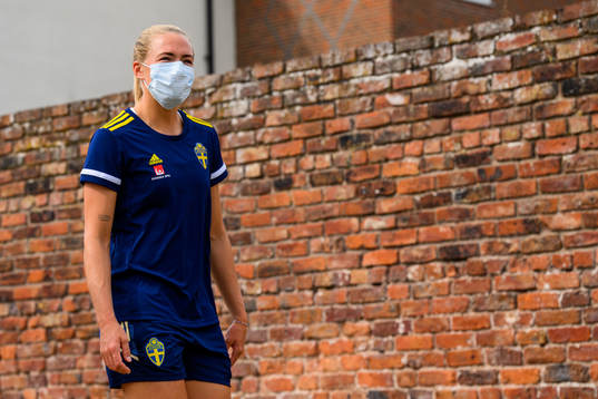 Magdalena Eriksson of the Swedish women's national football