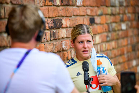 Olivia Schough of the Swedish women's national football