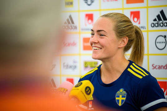 Magdalena Eriksson of the Swedish women's national football