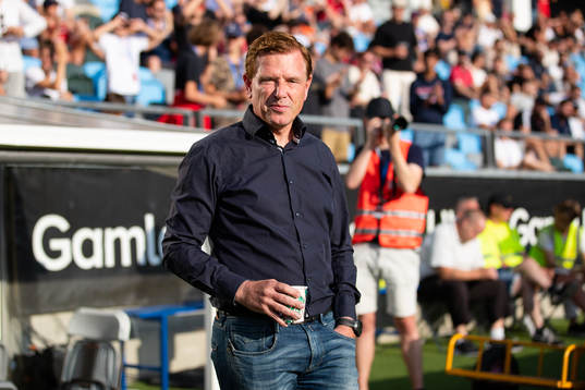Brommapojkarnas tränare Christer Mattiasson