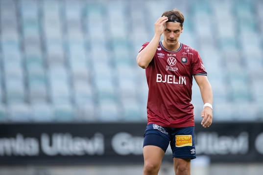 Örgrytes Kevin Ackermann deppar