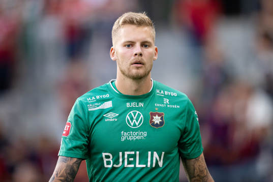 Örgrytes målvakt Robin Wallinder