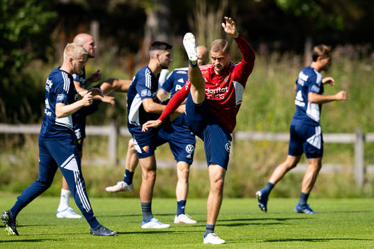 Djurgårdens målvakt Aleksandr Vasyutin