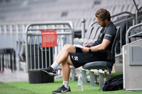 Bartosz Grzelak, head coach of AIK