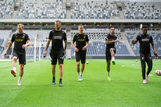 Sebastian Larsson, Alexander Milosevic, Mikael Lustig,