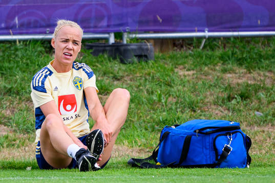 Caroline Seger of the Swedish women's national football
