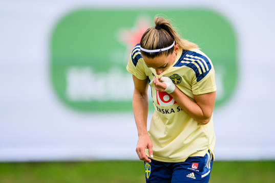 Kosovare Asllani of the Swedish women's national football