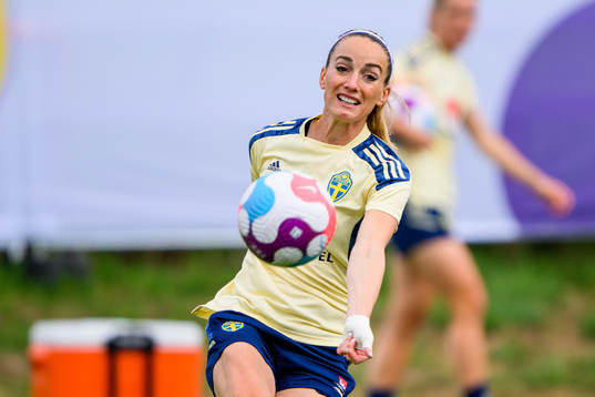 Kosovare Asllani of the Swedish women's national football
