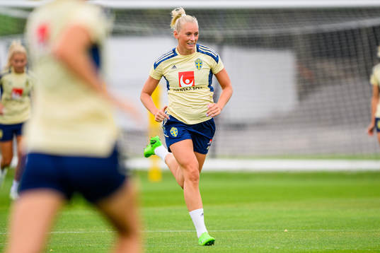 Stina Blackstenius of the Swedish women's national football