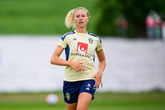 Rebecka Blomqvist of the Swedish women's national football