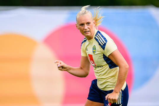 Stina Blackstenius of the Swedish women's national football