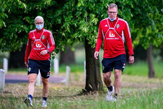 Victoria Sandell, assistant coach and Leif Troedsson,
