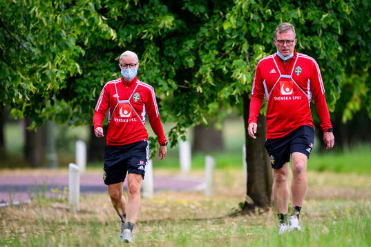 Victoria Sandell, assistant coach and Leif Troedsson,