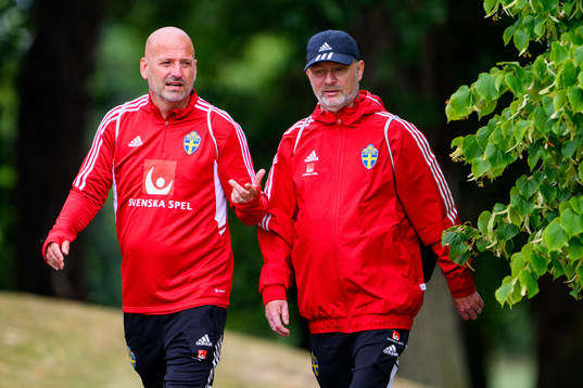 Magnus Wikman, assistant coach and Peter Gerhardsson, head