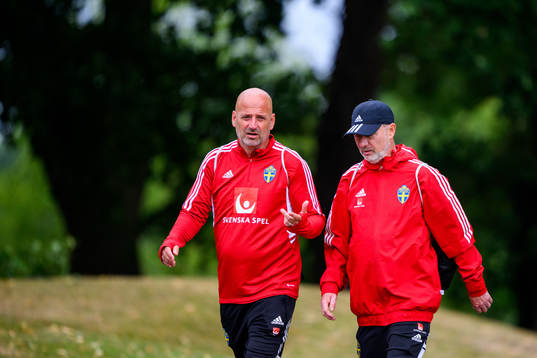 Magnus Wikman, assistant coach and Peter Gerhardsson, head