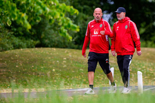 Magnus Wikman, assistant coach and Peter Gerhardsson, head