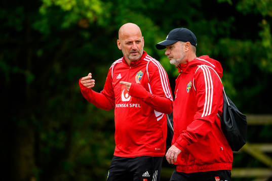 Magnus Wikman, assistant coach and Peter Gerhardsson, head