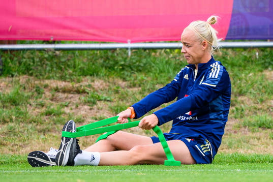 Caroline Seger of the Swedish women's national football