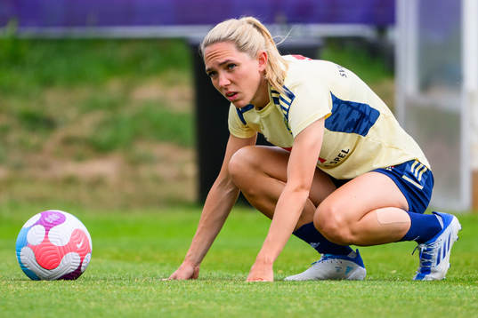 Elin Rubensson of the Swedish women's national football