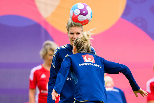 Lina Hurtig of the Swedish women's national football team