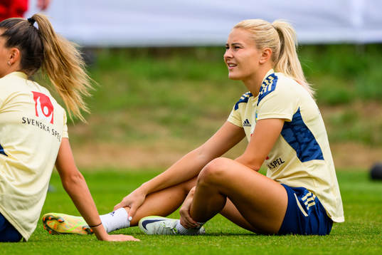 Amanda Nilden of the Swedish women's national football team
