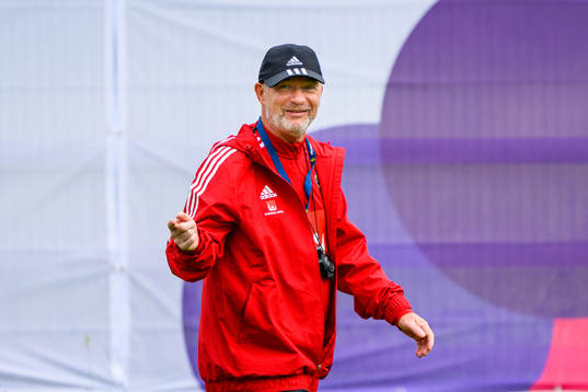 Peter Gerhardsson, head coach of the Swedish women's