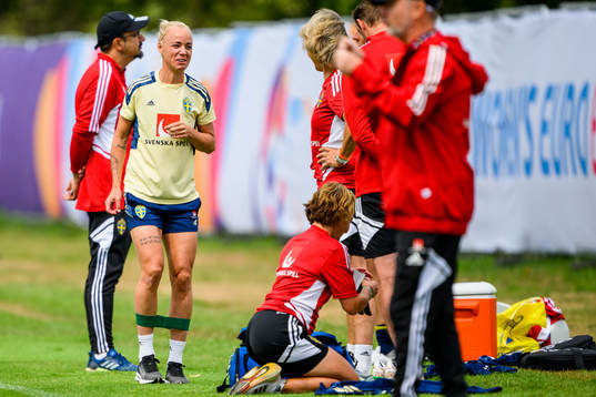 Caroline Seger of the Swedish women's national football