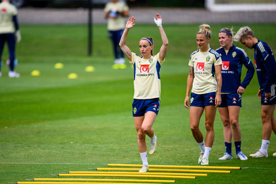 Kosovare Asllani of the Swedish women's national football