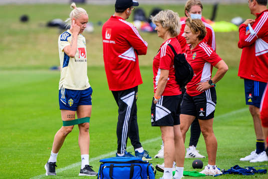 Caroline Seger of the Swedish women's national football