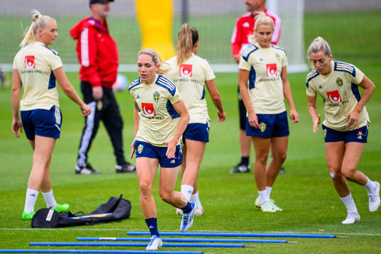 Elin Rubensson of the Swedish women's national football