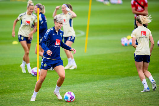 Lina Hurtig of the Swedish women's national football team
