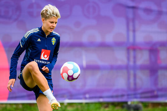 Lina Hurtig of the Swedish women's national football team