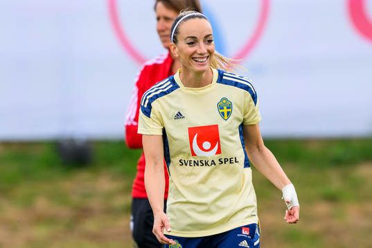 Kosovare Asllani of the Swedish women's national football