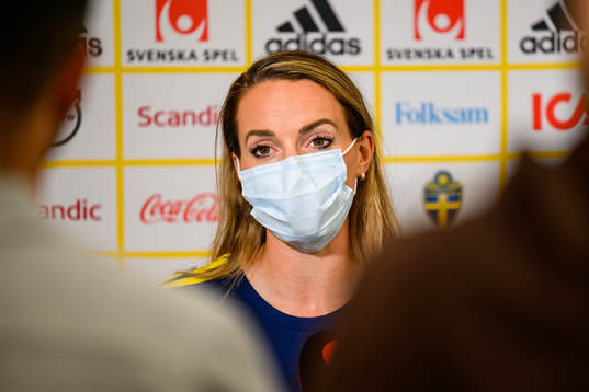 Kosovare Asllani of the Swedish women's national football