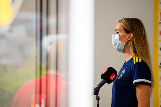 Kosovare Asllani of the Swedish women's national football