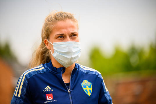 Filippa Angeldahl of the Swedish women's national football