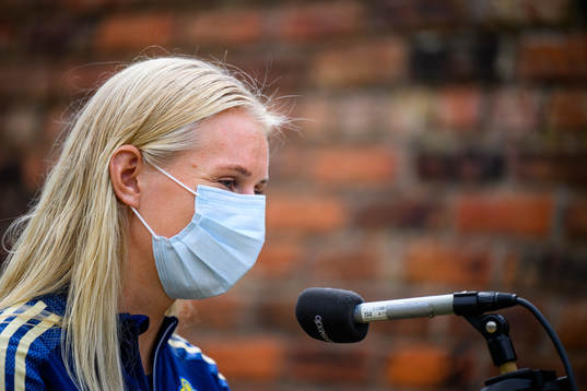 Stina Blackstenius of the Swedish women's national football